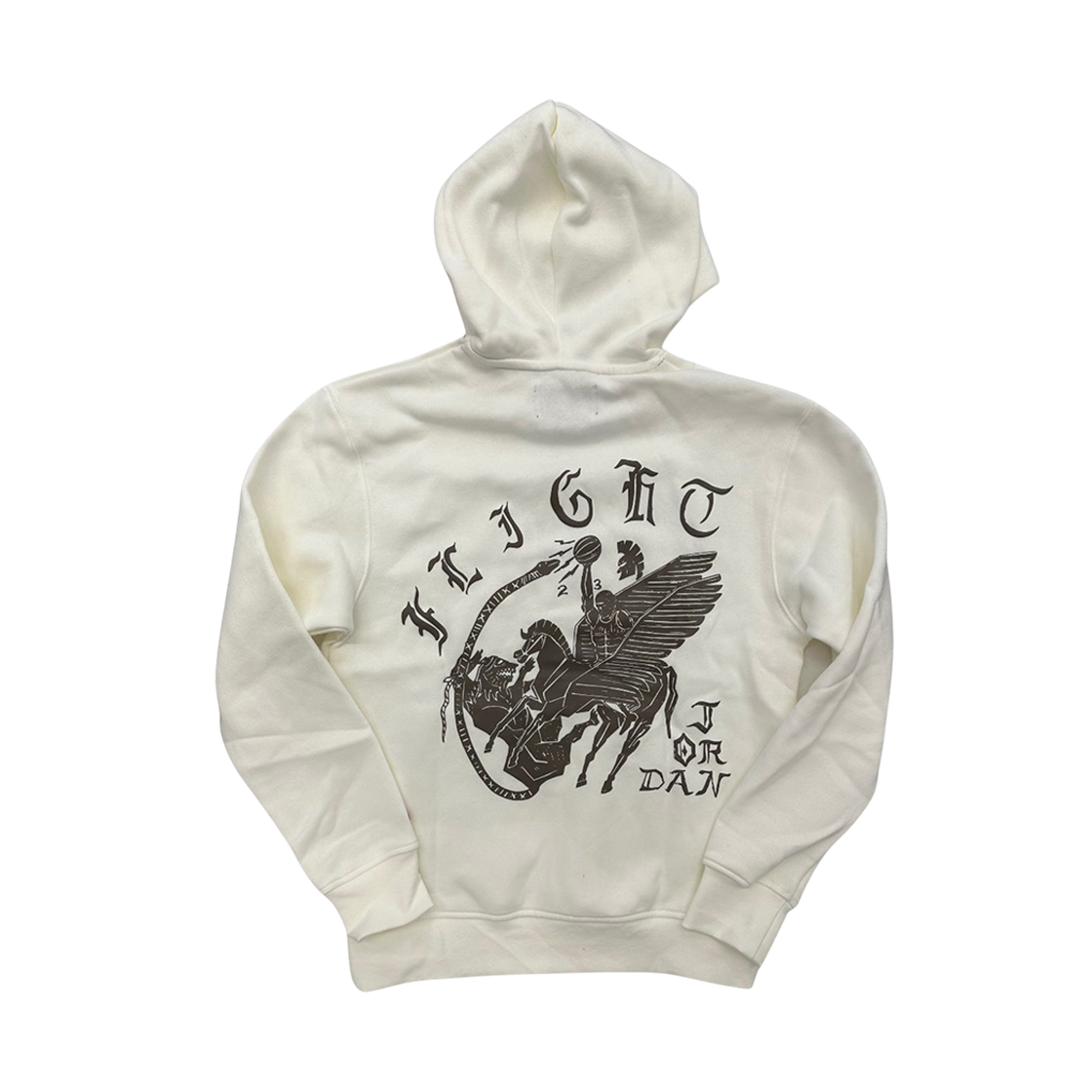 조던 아티스트 시리즈 바이 우마르 라시드 플리스 풀오버 후드 크림 - 아시아(Jordan Artist Series by Umar Rashid Fleece Pullover Hoodie Cream - Asia) - 2