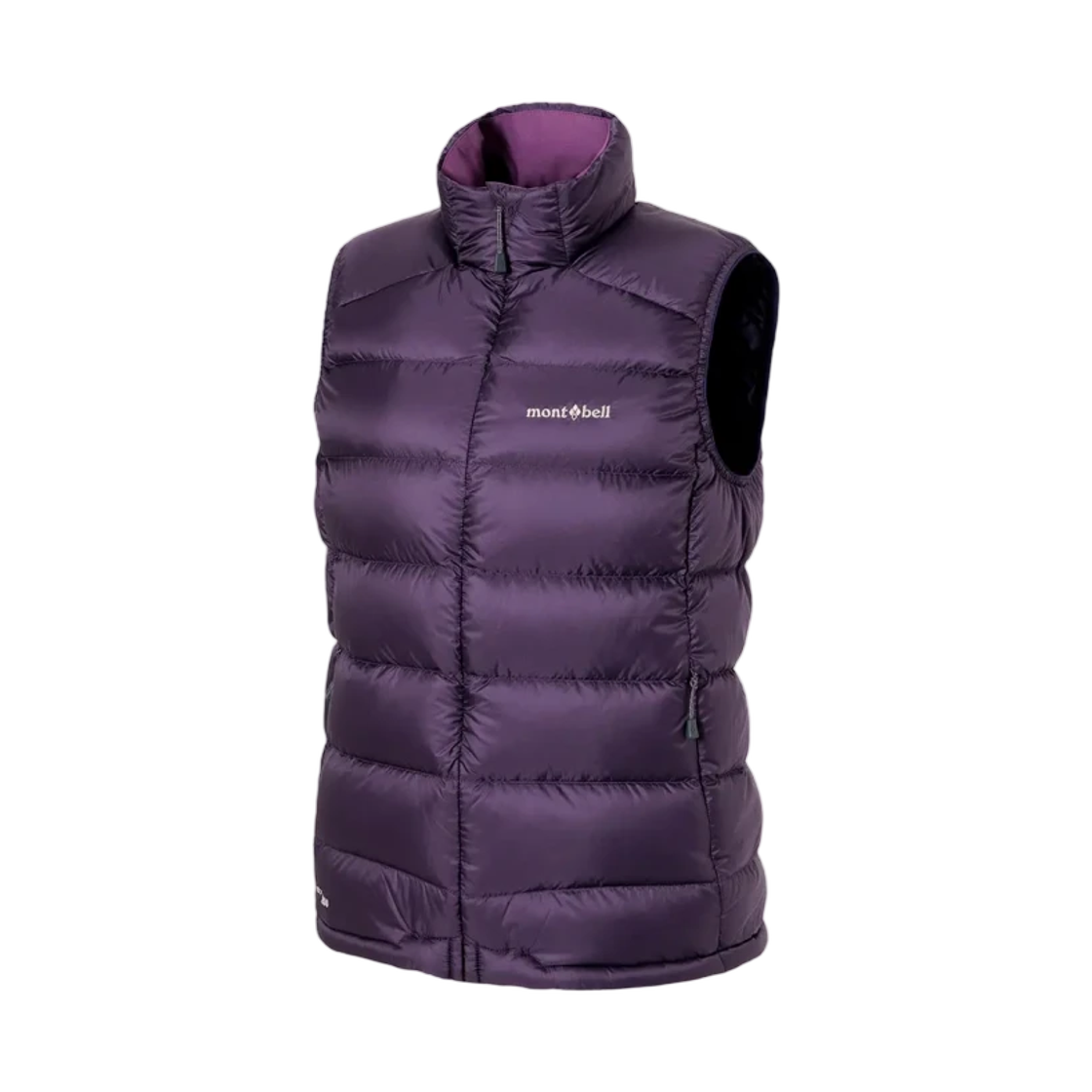 (W) 몽벨 라이트 알파인 다운 베스트 퍼플((W) Montbell Light Alpine Down Vest Purple) - 1