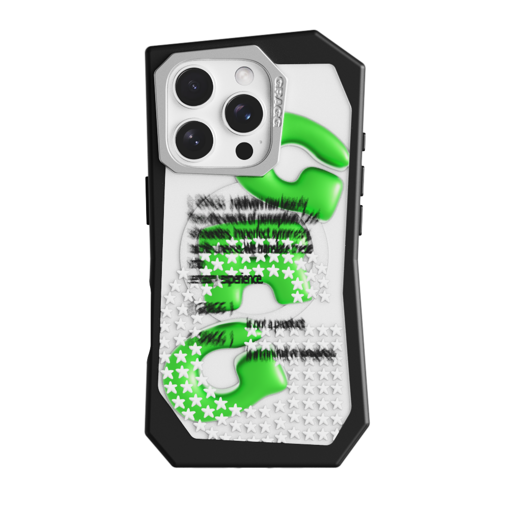 GRG2508004 [KREAM 단독] Gragg Magsafe Landing Corner Case Black - Neon Rush