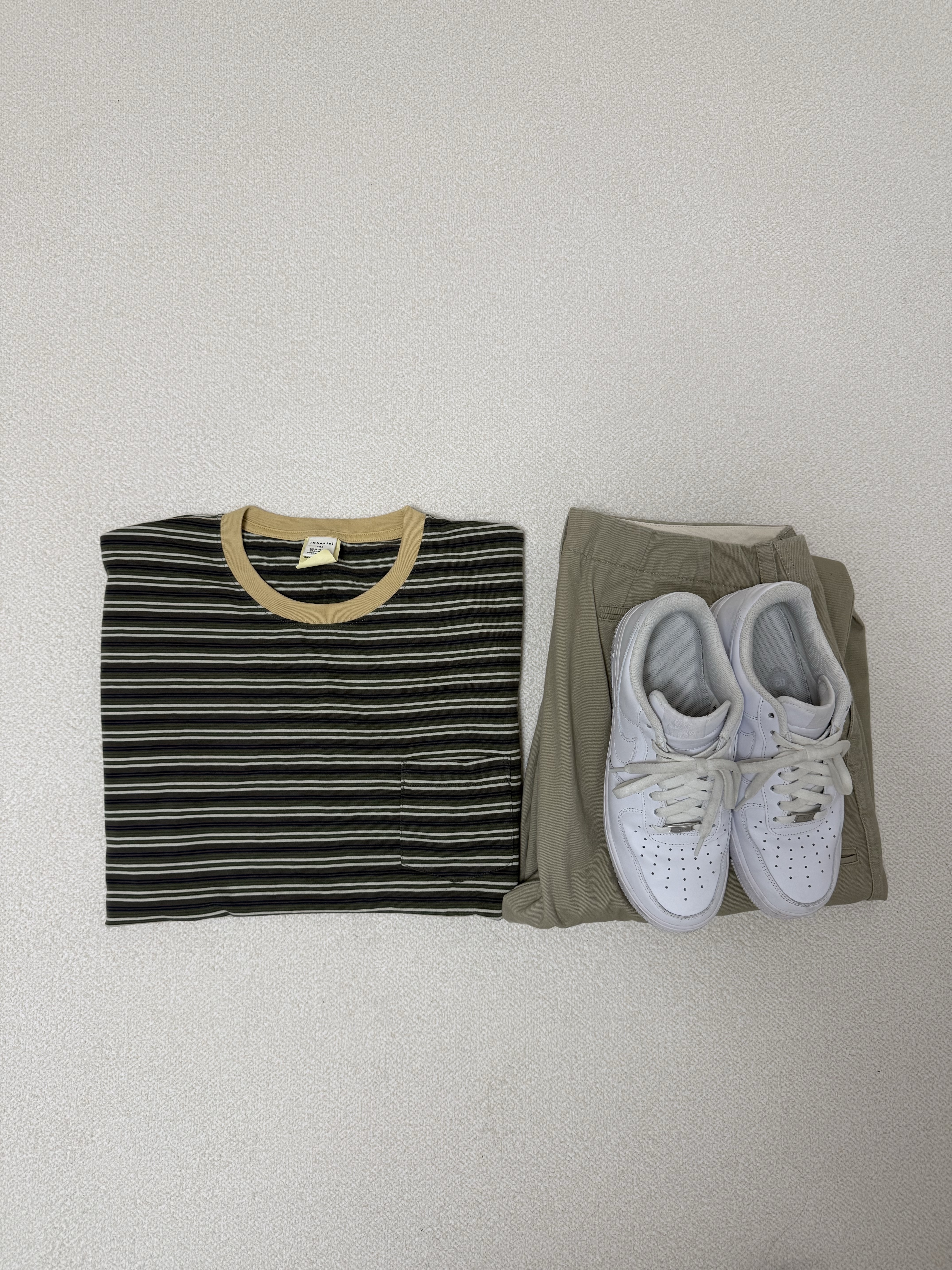 Nike Air Force 1 '07 Low White 착용 스타일 - 1