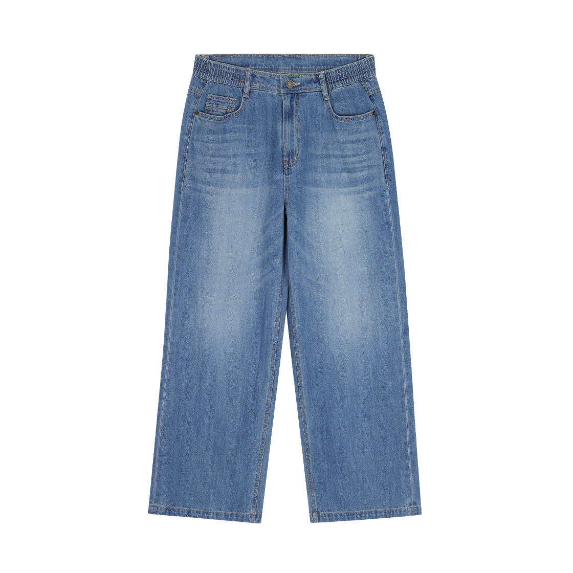 SH5PT528SB SONGZIO HOMME Straight Denim Pants Sky Blue