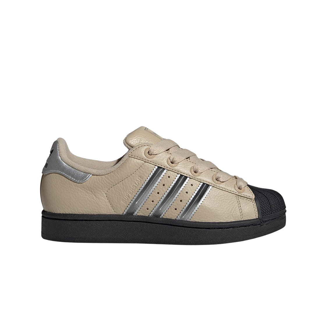 JR4234 (W) Adidas Superstar II Stone Khaki Silver Metallic