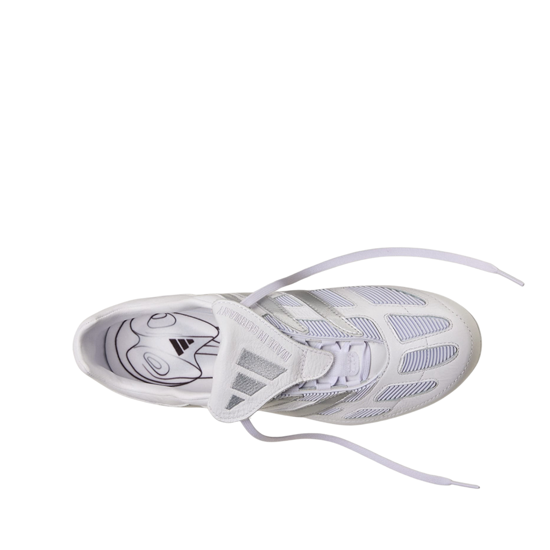 아디다스 프레데터 프리시전 FG 클라우드 화이트 실버 메탈릭(Adidas Predator Precision FG Cloud White Silver Metallic) - 2