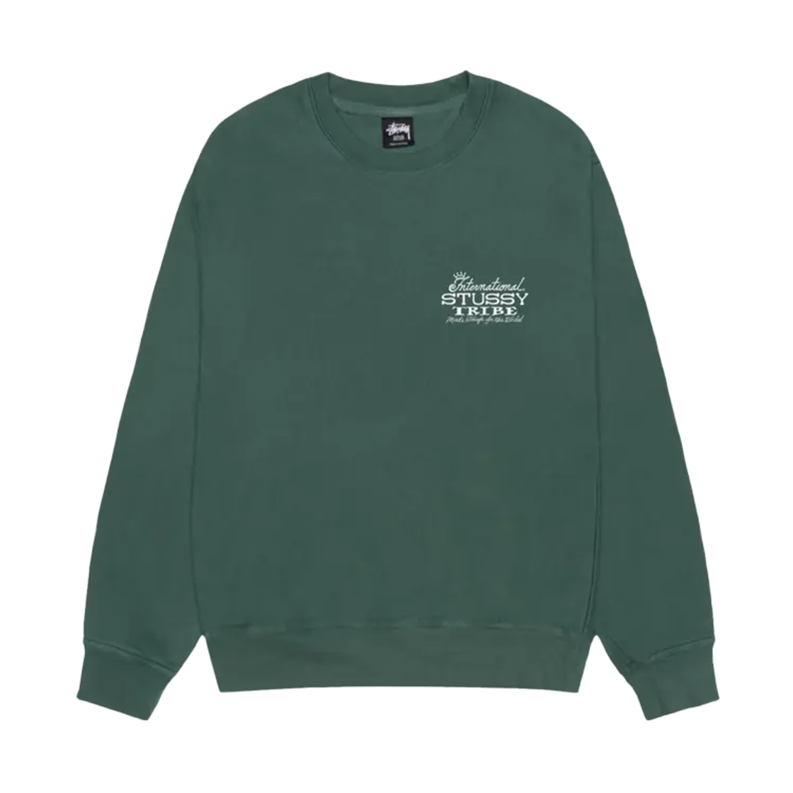 스투시 이스트 피그먼트 다이드 크루 포레스트(Stussy Ist Pigment Dyed Crew Forest) - 2
