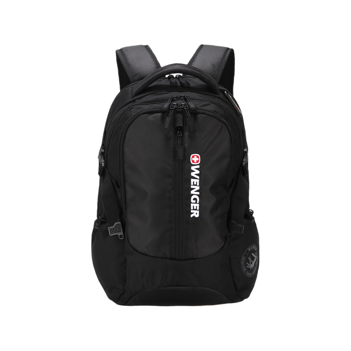 웽거 데일리 15인치 노트북 백팩 블랙(WENGER Daily 15" Laptop Backpack Black)