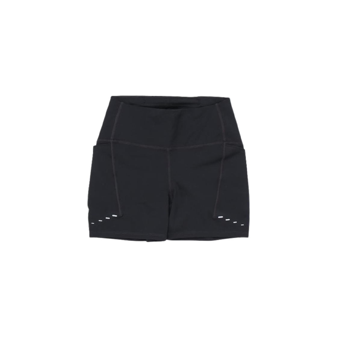 (W) 나이키 스위프트 하이 웨이스트 4인치 타이트 포켓 러닝 쇼츠 블랙 - 아시아((W) Nike Swift High Waisted 4 Inch Tight Pockets Running Shorts Black - Asia)