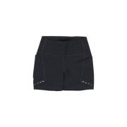 (W) Nike Swift High Waisted 4 Inch Tight Pockets Running Shorts Black - Asia
