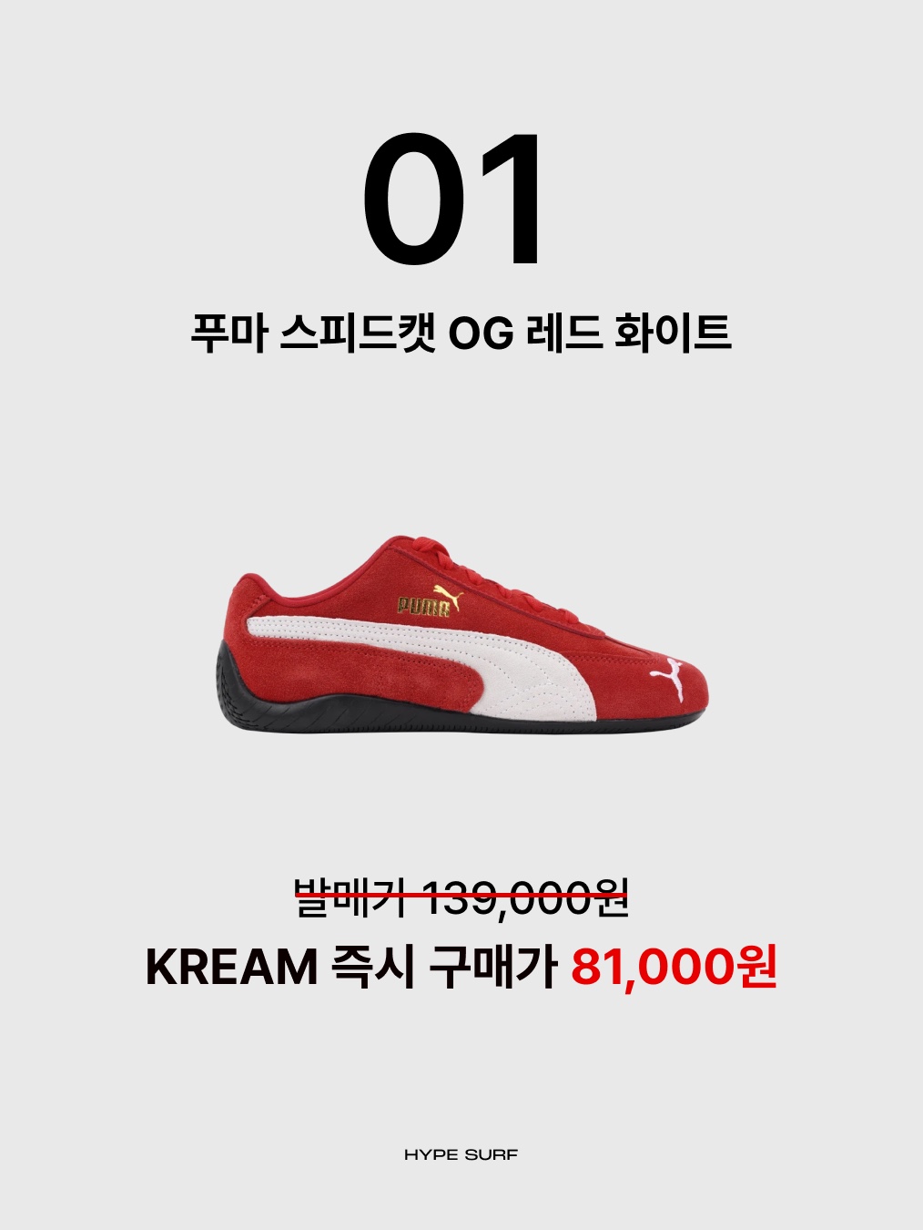 Puma Speedcat OG Red White, (W) Adidas Tokyo Core Black Cloud White 착용 스타일 - 2
