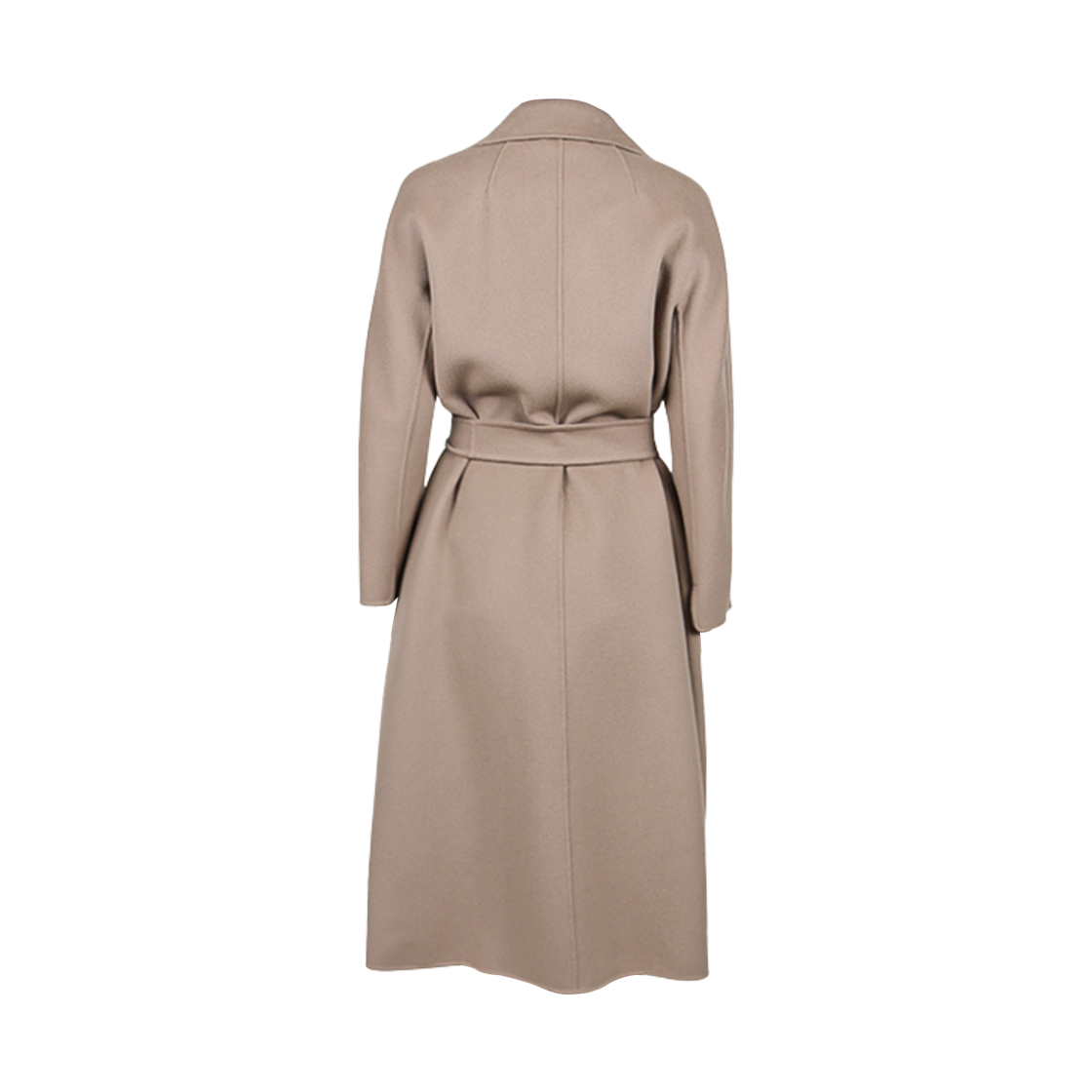 (W) S 막스마라 에스투리아 벨티드 울 코트 터틀도브((W) S Max Mara Esturia Belted Wool Coat Turtledove) - 2