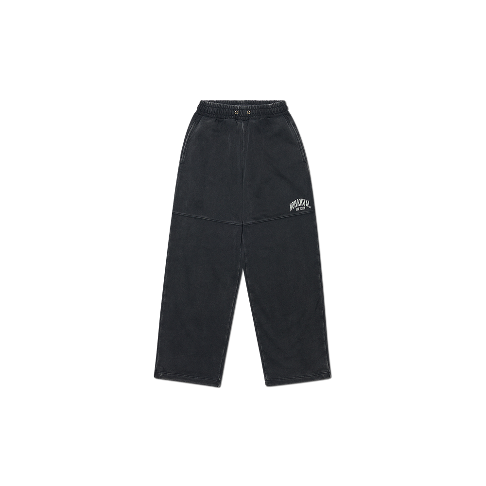 NMWF52TP03WBK NOMANUAL C.A Vintage Sweatpants Washed Black