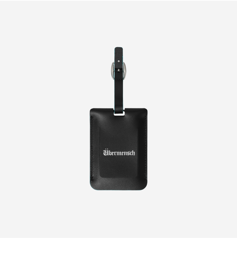 지드래곤 위버멘쉬 러기지 태그 블랙 | G-DRAGON | KREAM