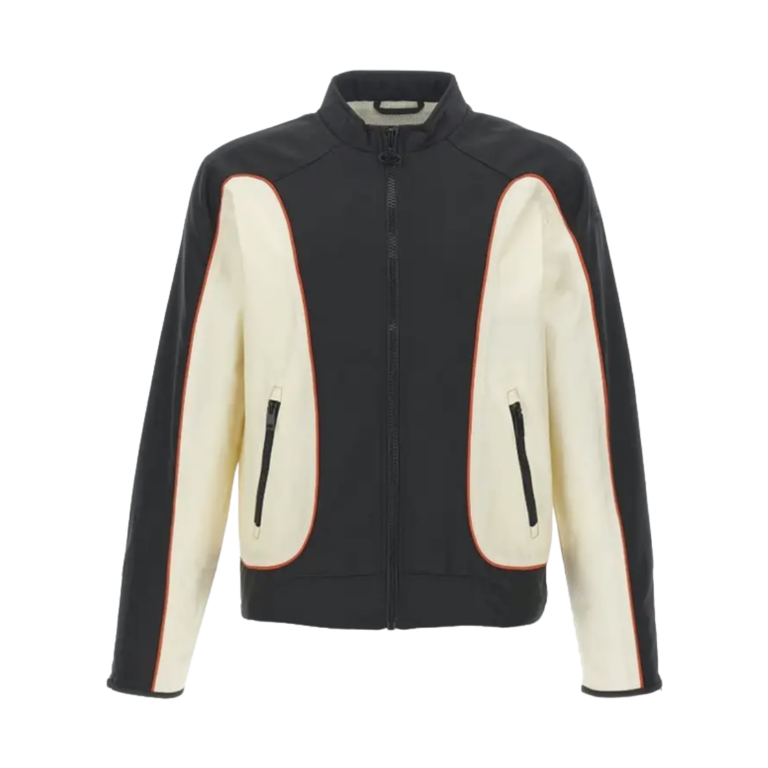 A194420PDAI-9XX Diesel J-Blink Biker Jacket White Black
