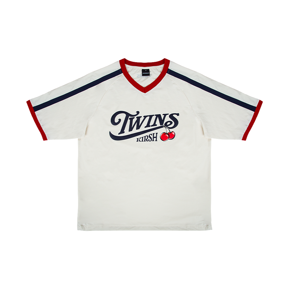 - LG Twins x Kirsh Nylon T-Shirt White