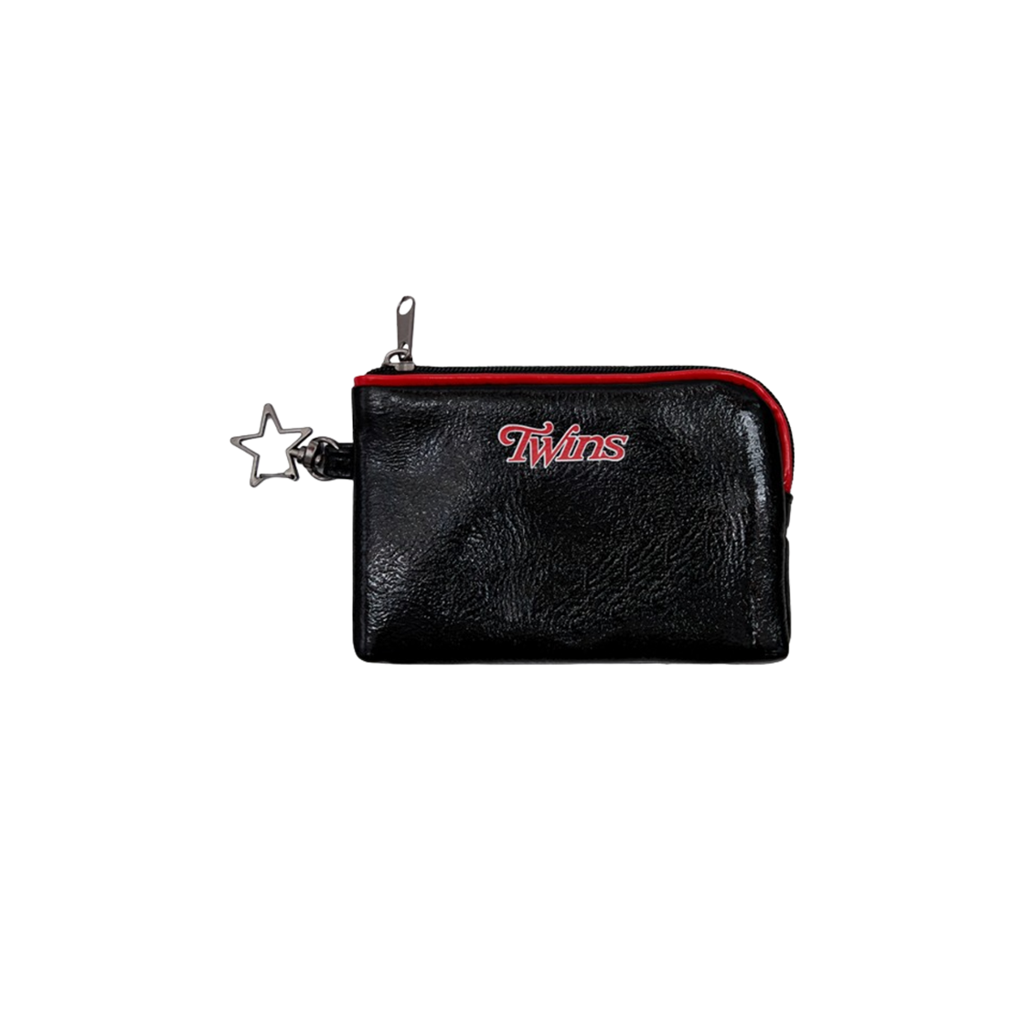LG 트윈스 x 1993스튜디오 에나멜 미니 파우치 블랙(LG Twins x 1993STUDIO Enamel Mini Pouch Black)