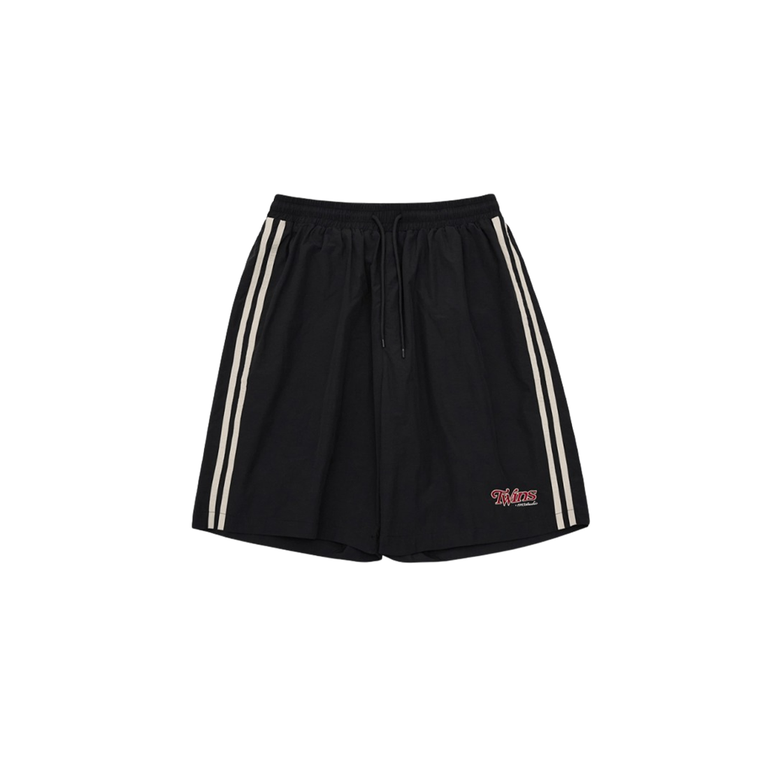 LG 트윈스 x 1993스튜디오 우븐 트랙 쇼츠 블랙(LG Twins x 1993STUDIO Woven Track Shorts Black)