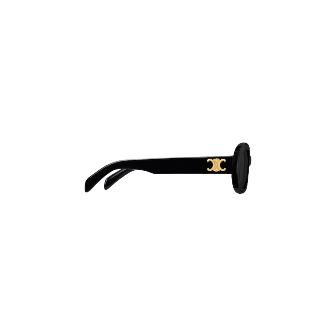 (W) 셀린느 트리옹프 01 선글라스 아세테이트 블랙((W) Celine Triomphe 01 Sunglasses in Acetate Black) - 2