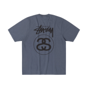 Stussy Stock Link T-Shirt Pigment Dyed Navy