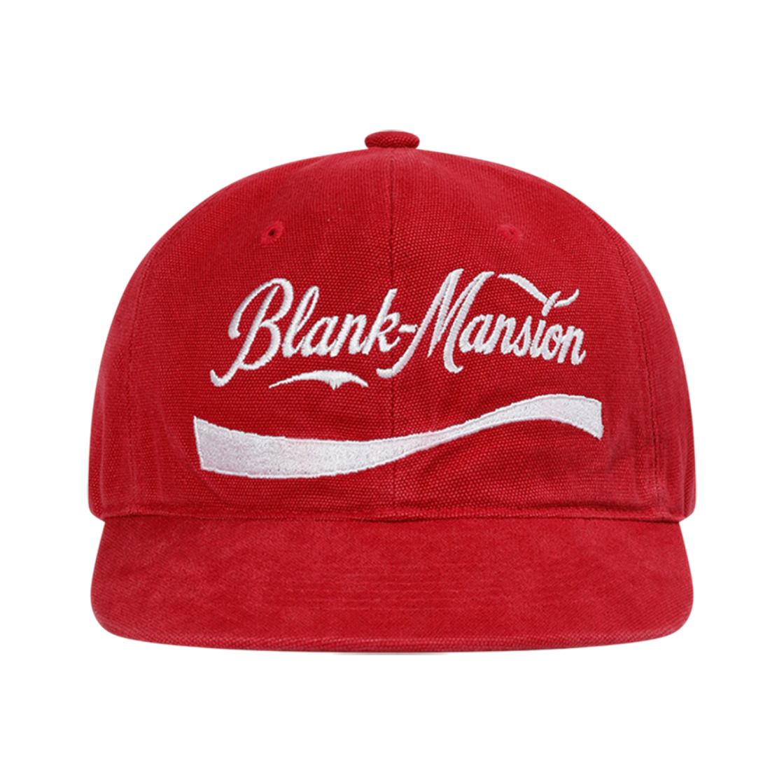 더가이즈 블랭크맨션 수베니어 워시드 코튼 캡 레드(The Guys BLANKMANSION Washed Cotton Souvenir Cap Red)