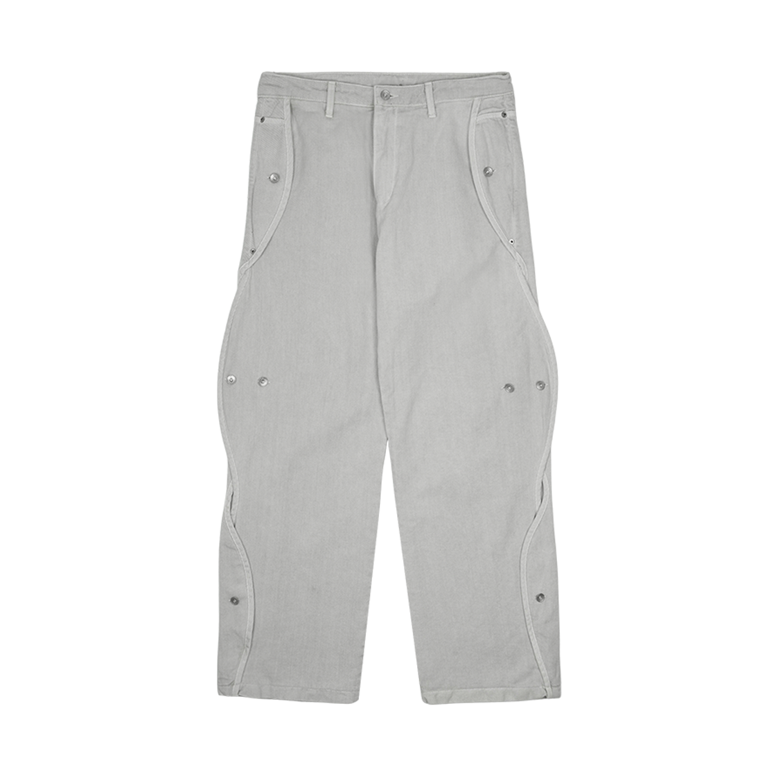 산산기어 코튼 웨이브 팬츠 그레이(Sansan Gear Cotton Wave Pants Grey)