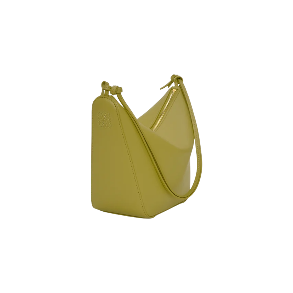 로에베 클래식 카프스킨 미니 해먹 호보백 라이트 모스(Loewe Classic Calfskin Mini Hammock Hobo Bag Light Moss)