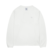 Sansan Gear Logo Long Sleeves White_25FW