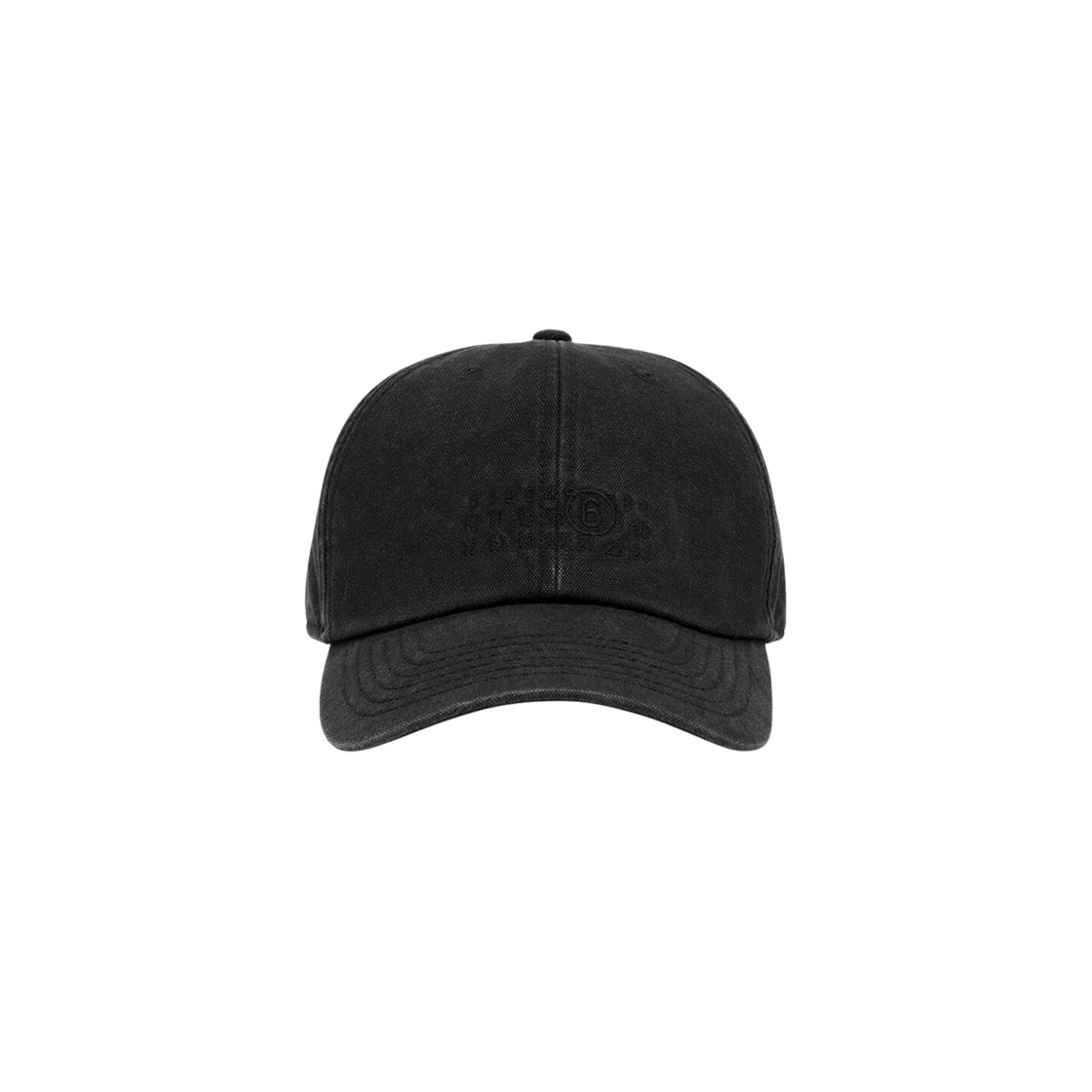 SH0TC0005M35346899 MM6 Maison Margiela 6-Panel Baseball Cap Black