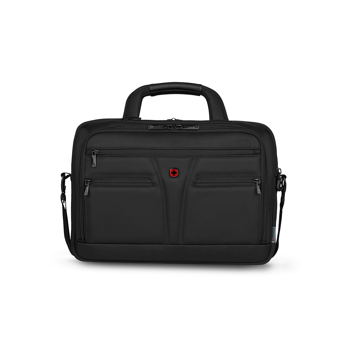 웽거 BC 스타 익스펜더블 14-16인치 노트북 브리프 (태블릿 포켓 포함) 블랙(WENGER BC Star Expandable 14-16" Laptop Brief With Tablet Pocket Black)