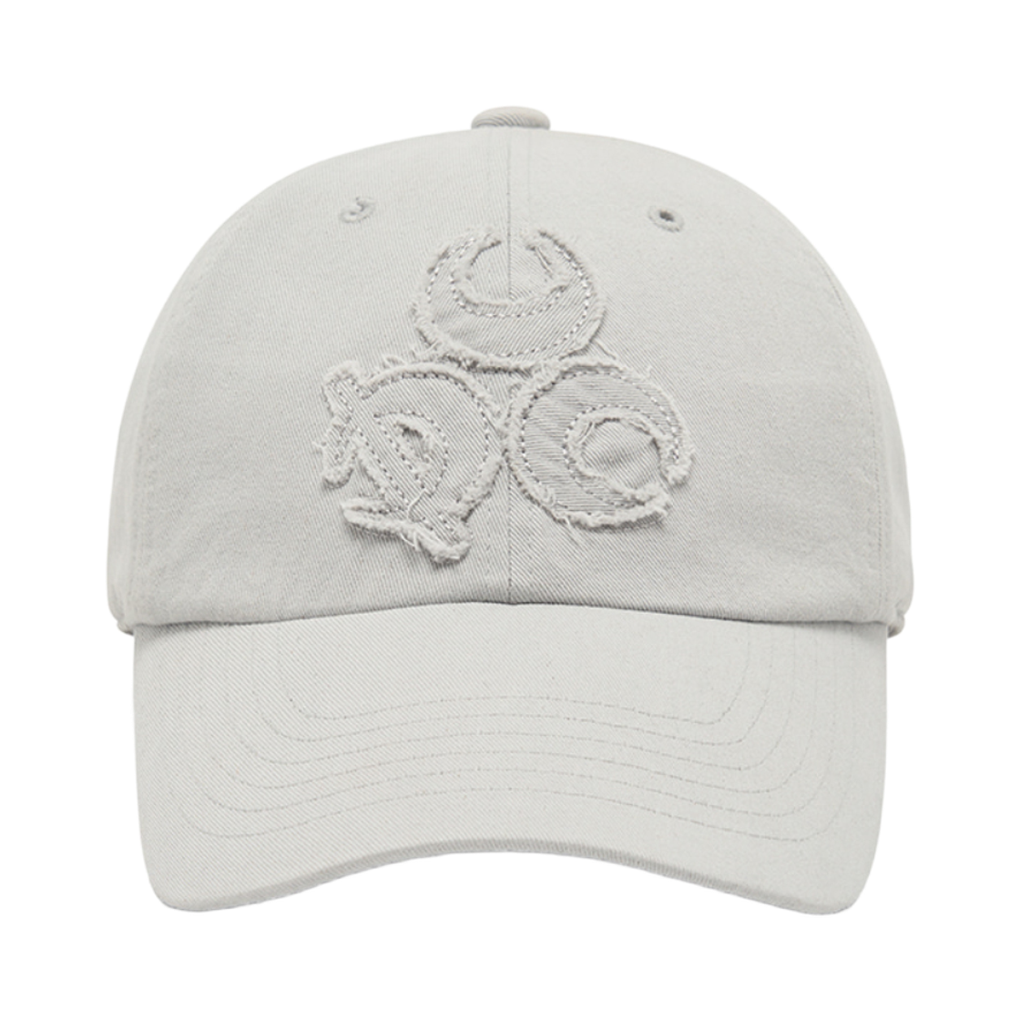 D25SCA01GR99 DAUSPICE Symbol Cotton Ball Cap Gray
