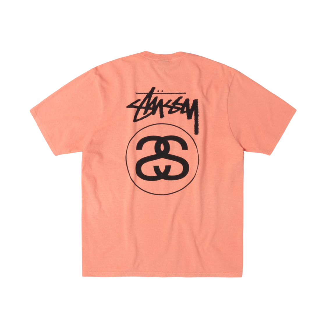 1905118 Stussy Stock Link T-Shirt Pigment Dyed Sherbert