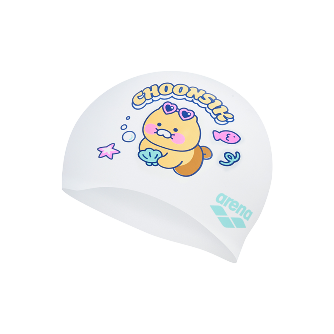 아레나 X 카카오프렌즈 언더더씨 춘식이 실리콘수모 A5AC1AC93WHT