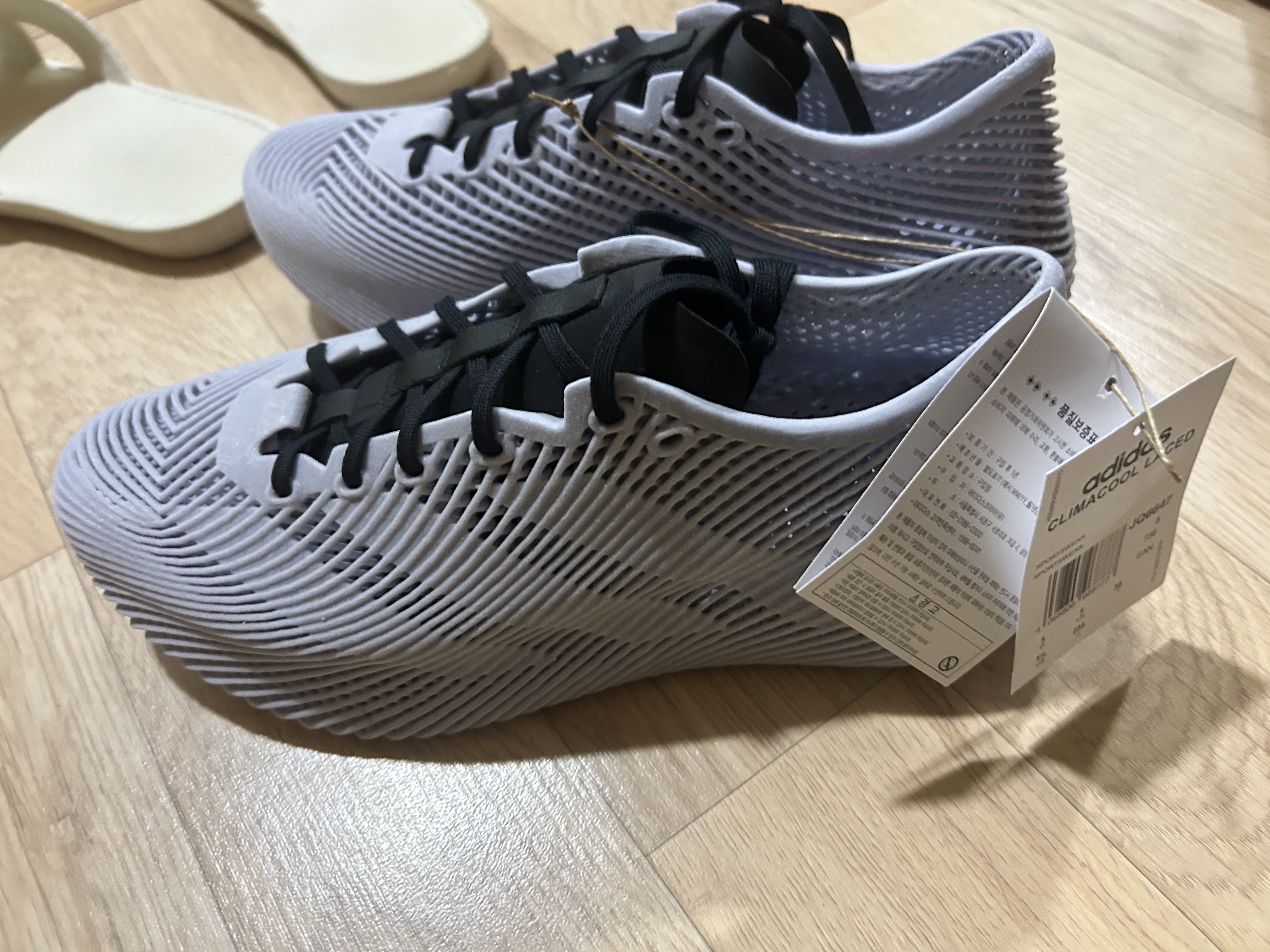 Adidas Climacool Laced Glory Grey Core Black 착용 스타일