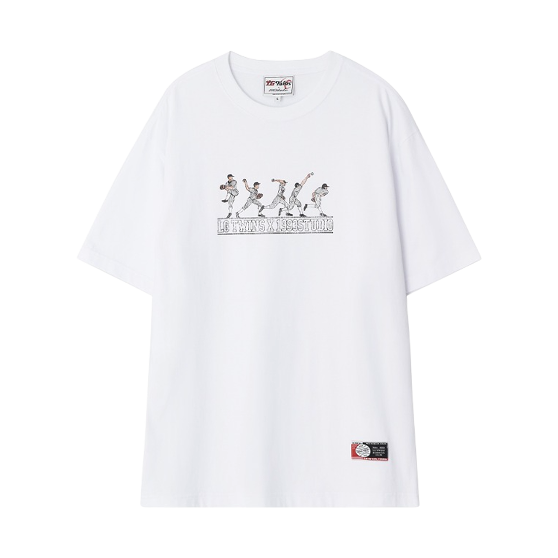 - LG Twins x 1993STUDIO Feature Graphic T-Shirt White