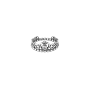 (W) Pandora Princess Tiara Crown Ring Sterling Silver Clear