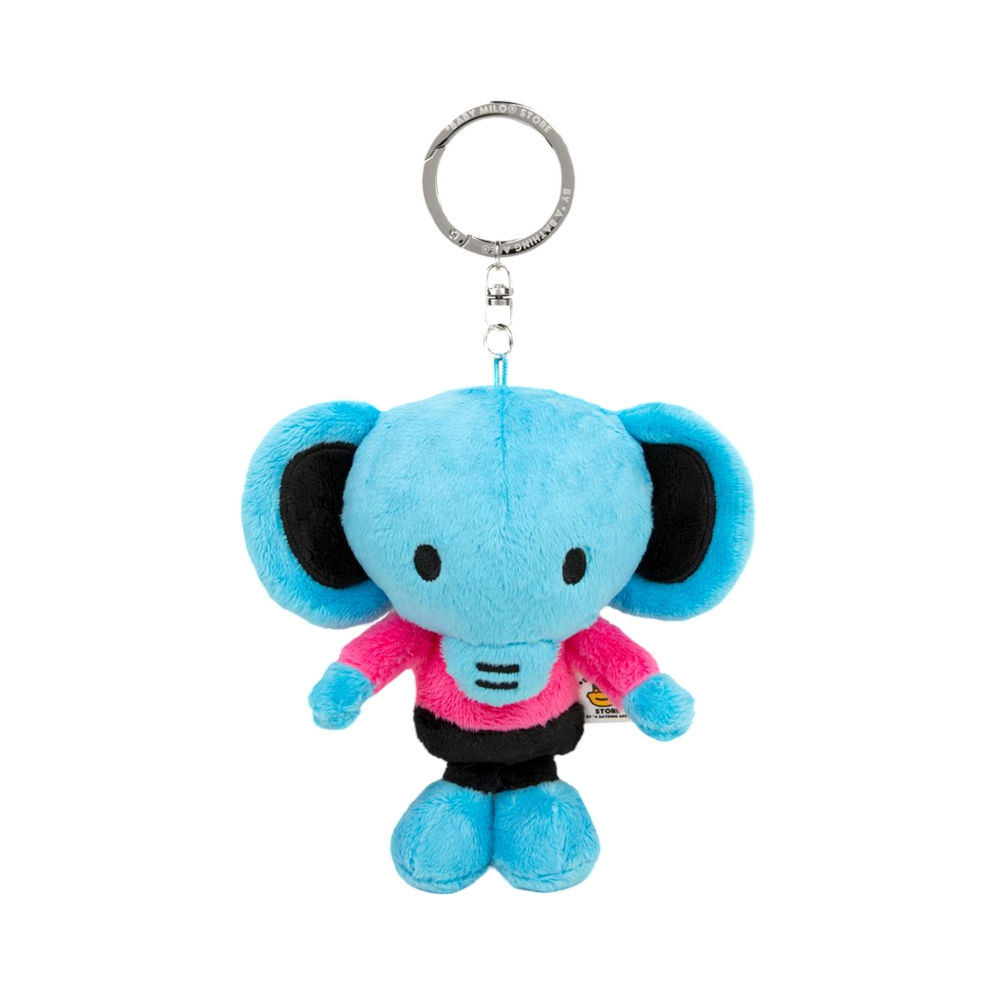 - BAPE Eleph Plush Doll Keychain Blue