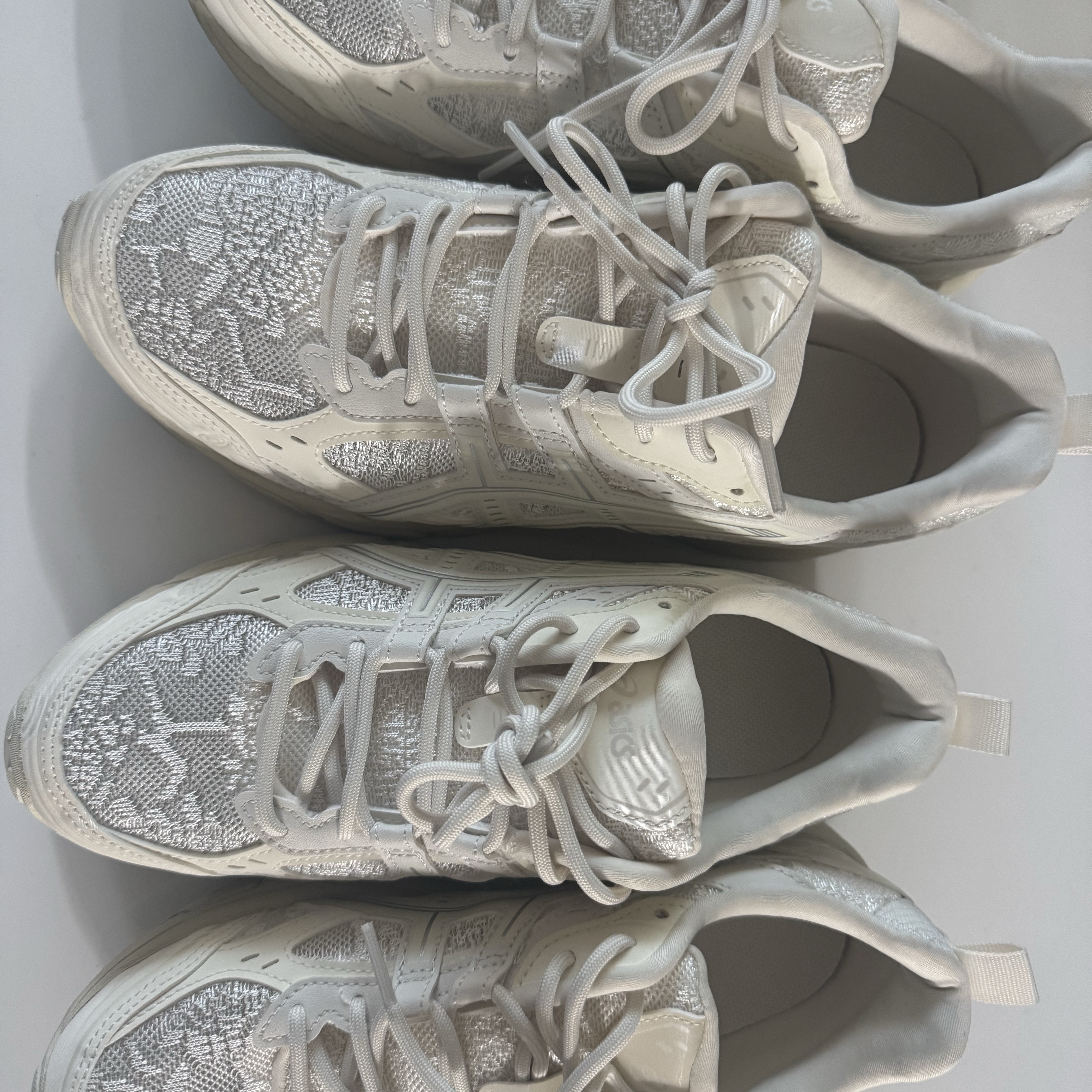 Asics Gel-Nunobiki Cream Pure Silver 착용 스타일 - 3
