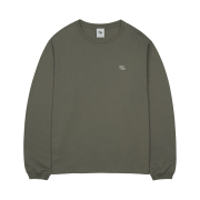 Sansan Gear Logo Long Sleeves Khaki_25FW