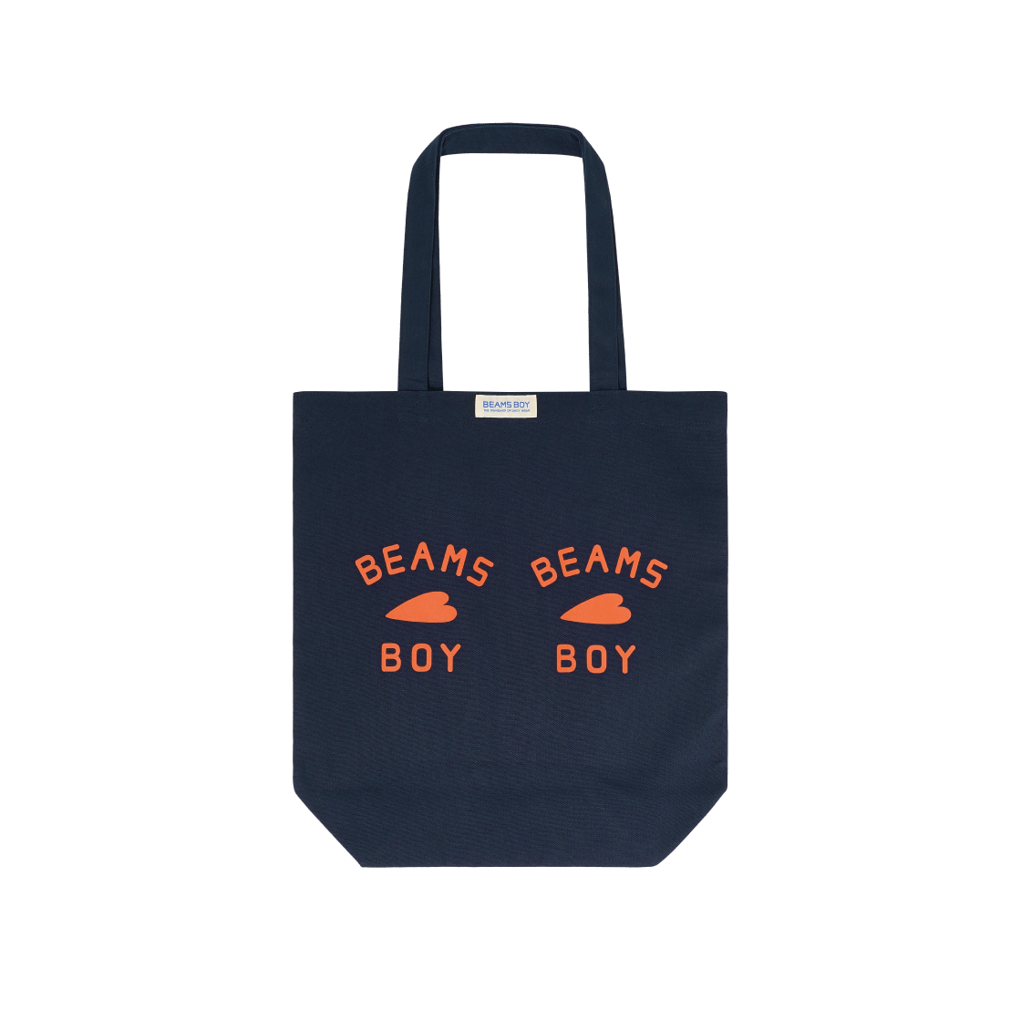 빔즈 보이 토트백 네이비 - 한국 한정(Beams Boy Tote Bag Navy - Korea Exclusive)