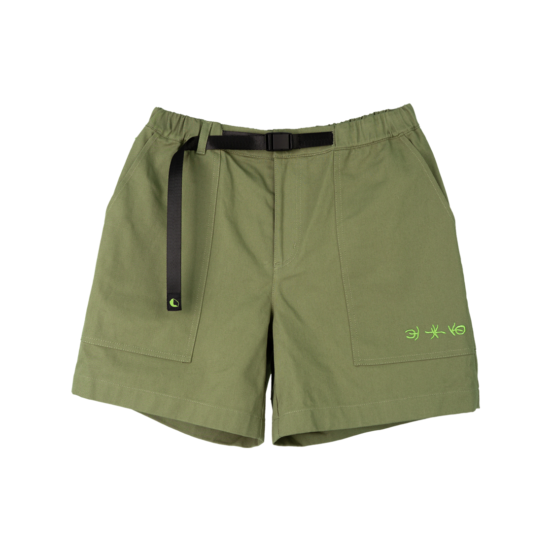 코유 코튼 퍼티그 하이킹 쇼츠 (카키)(Koyu Cotton Fatigue Hiking Shorts (Khaki))