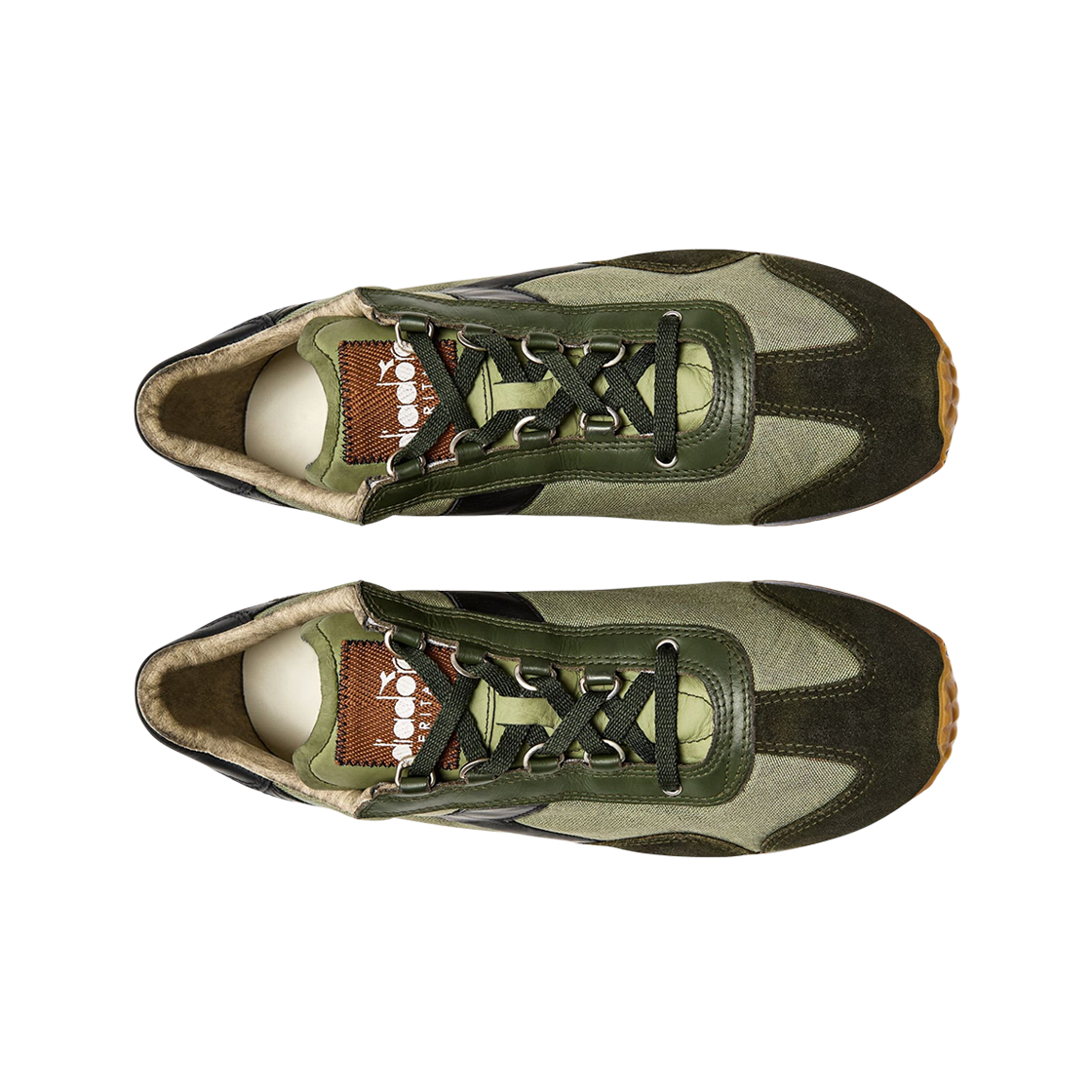 디아도라 이큅 H 더티 스톤 워시 에보 세이지 그린(Diadora Equipe H Dirty Stone Wash Evo Sage Green) - 2