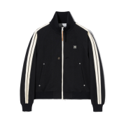 SATUR Lawton All Day Track Zip up Jacket Caviar Black