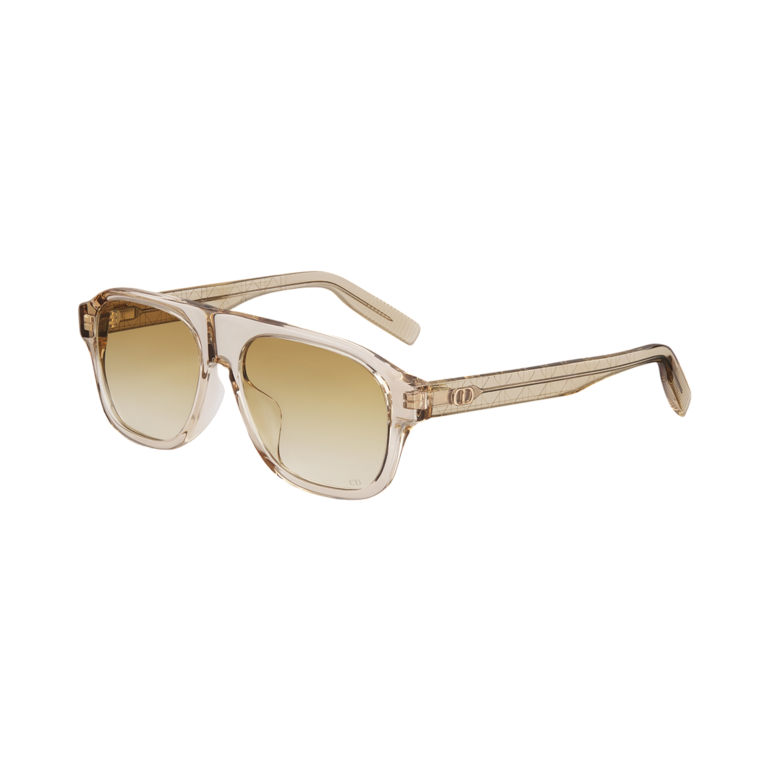 디올 CD 아이콘 A1F 선글라스 파일럿 트랜스패런트 베이지(Dior CD Icon A1F Sunglasses Pilot Transparent Beige) - 3