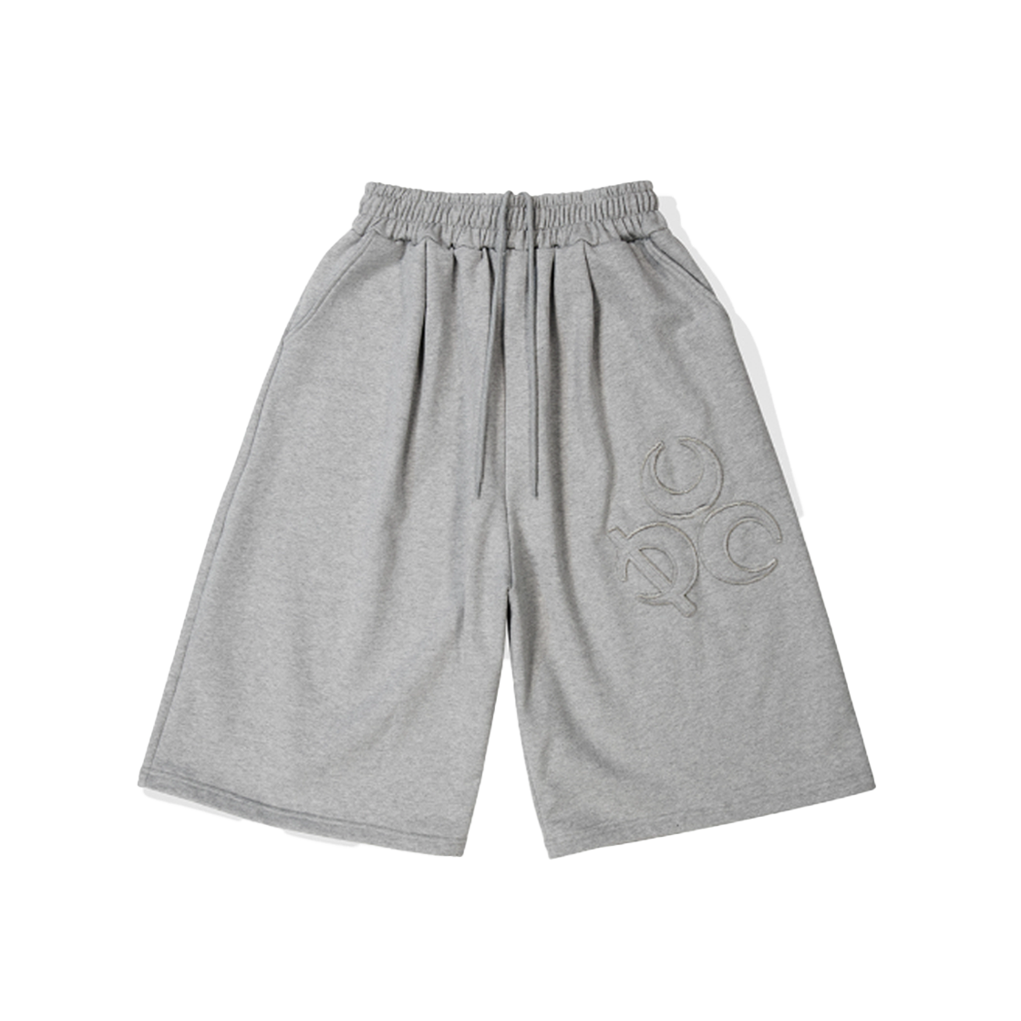 D25USP01GR DAUSPICE Symbol Bermuda Sweat Shorts Gray