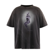 Saint Mxxxxxx x Hajime Sorayama Mask S/S T-Shirt Black - 25AW