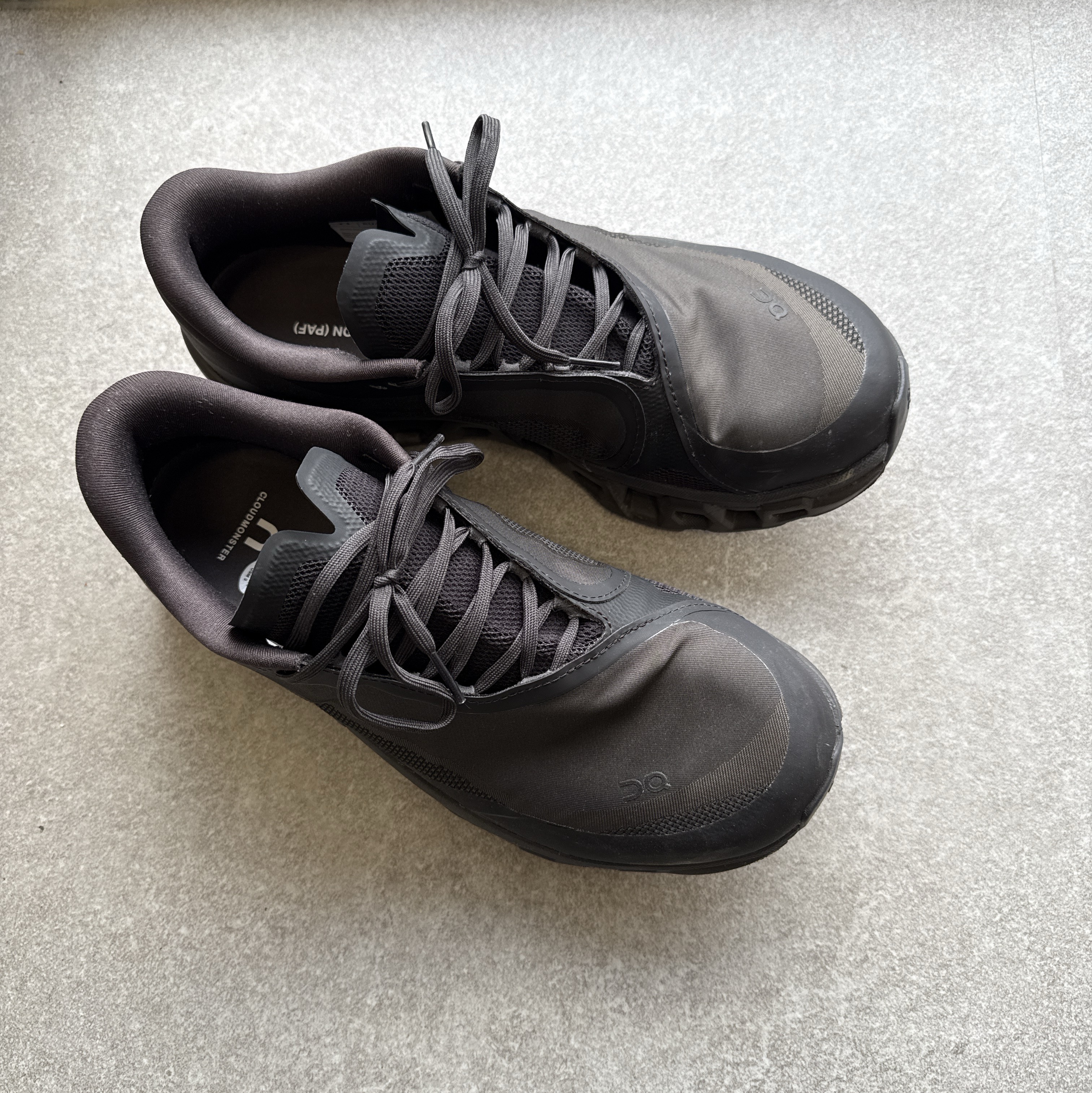 On Running x Post Archive Faction (Paf) Cloudmonster 2 Thorn Brown 착용 스타일