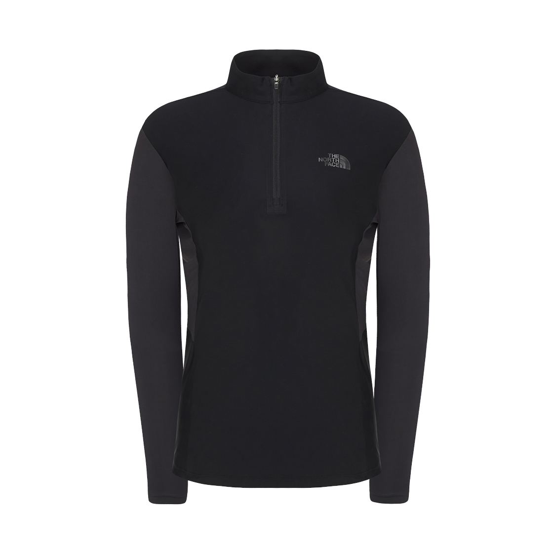 NT7LR33C (W) The North Face Iceday L/S Zip T-Shirt Black
