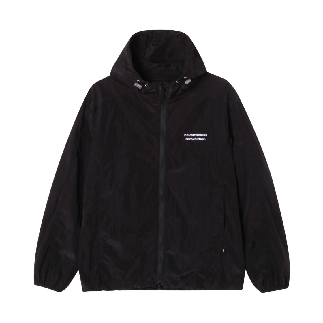 [KREAM 단독] 런위더 윈드브레이커 자켓 브이투 블랙([KREAM 단독] runwhither Windbreaker Jacket V2 Black)