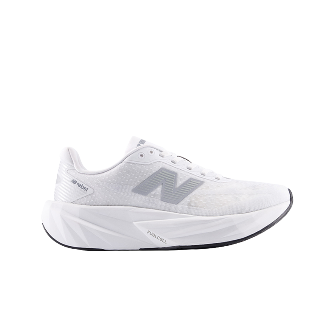 (W) 뉴발란스 퓨어셀 레벨 v5 화이트 - D 와이드((W) New Balance FuelCell Rebel v5 White - D Wide)