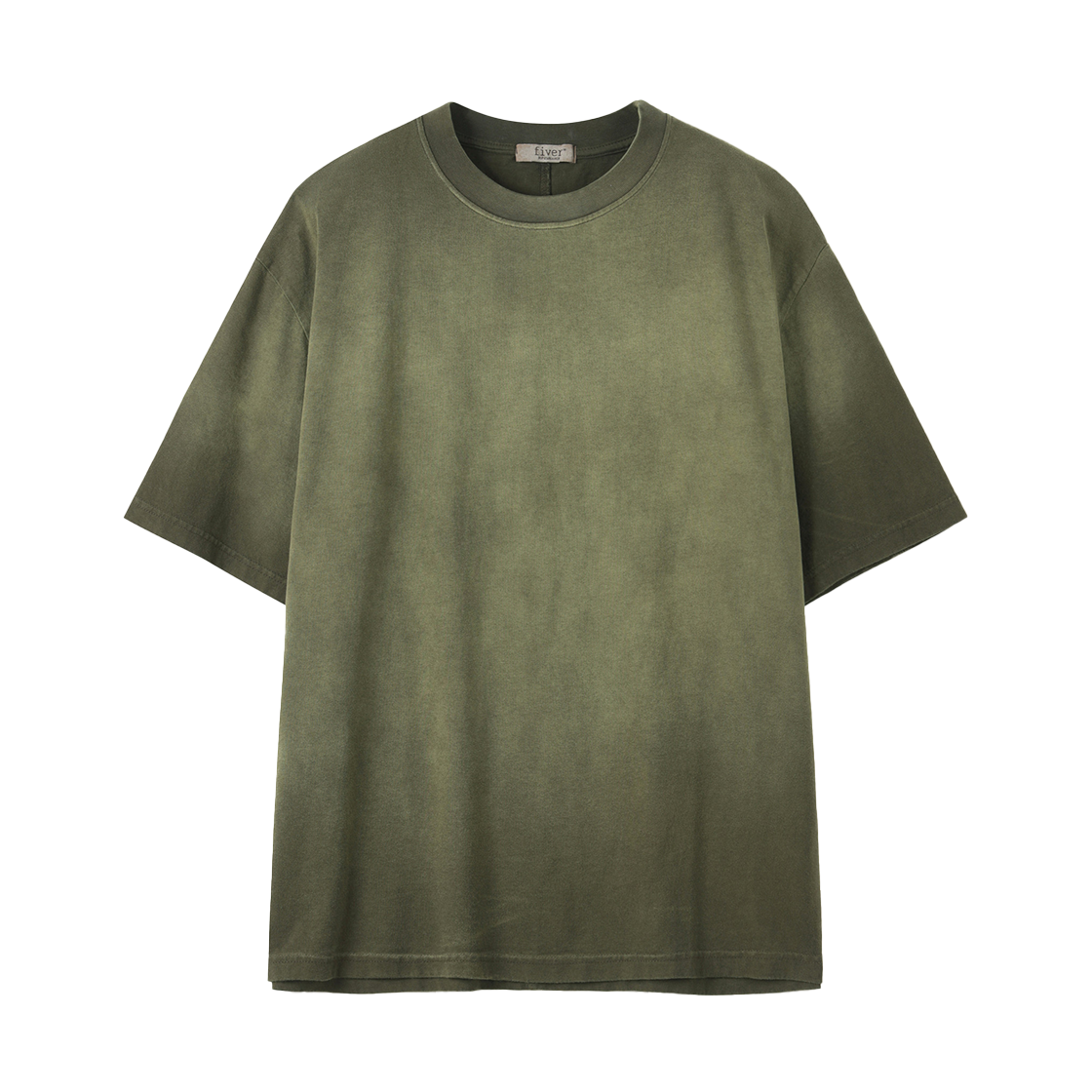 SOTAW25002GRX SERIES Spray Garment Dyed Tshirt Green