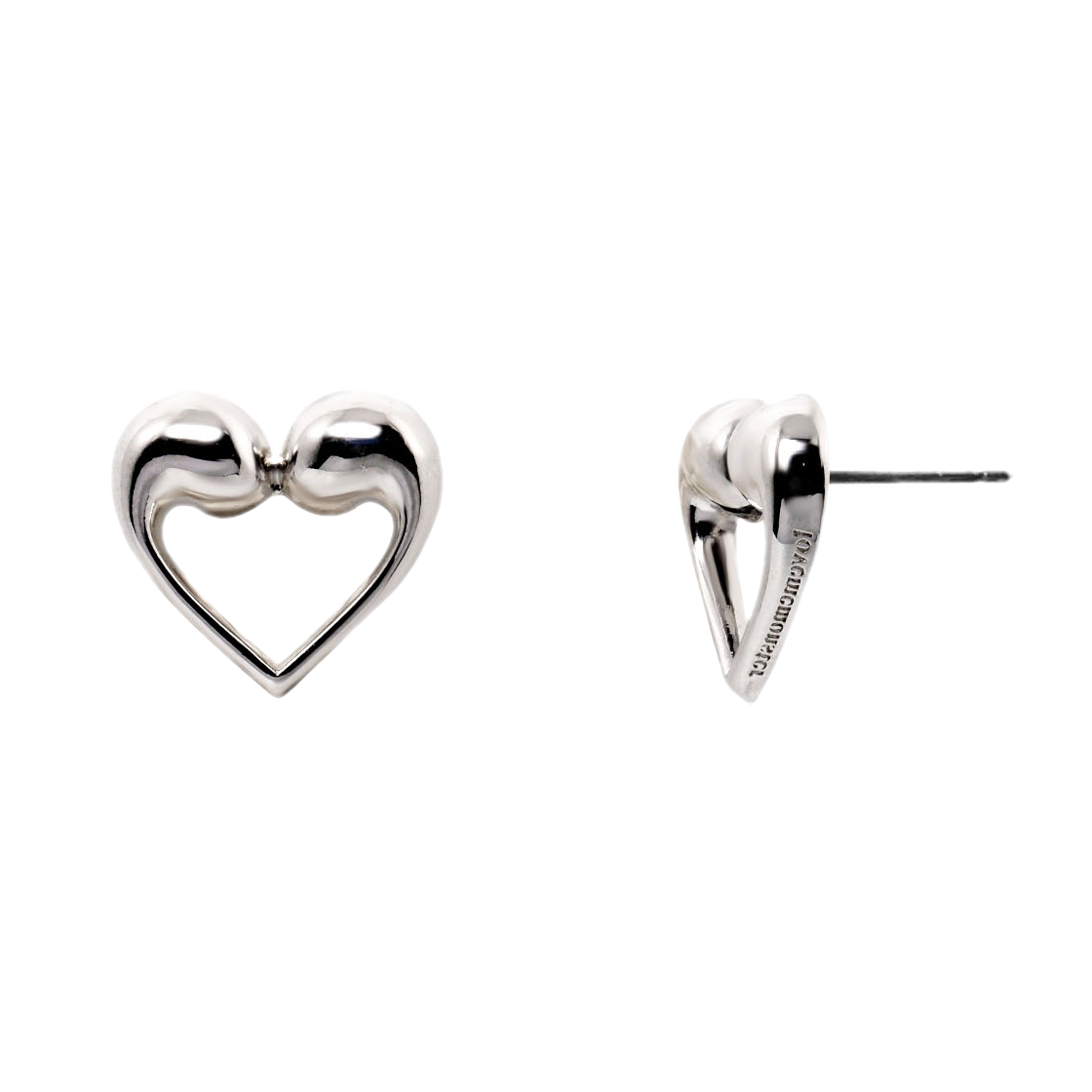 L251MER080 lovememonster Mont Earrings  Silver
