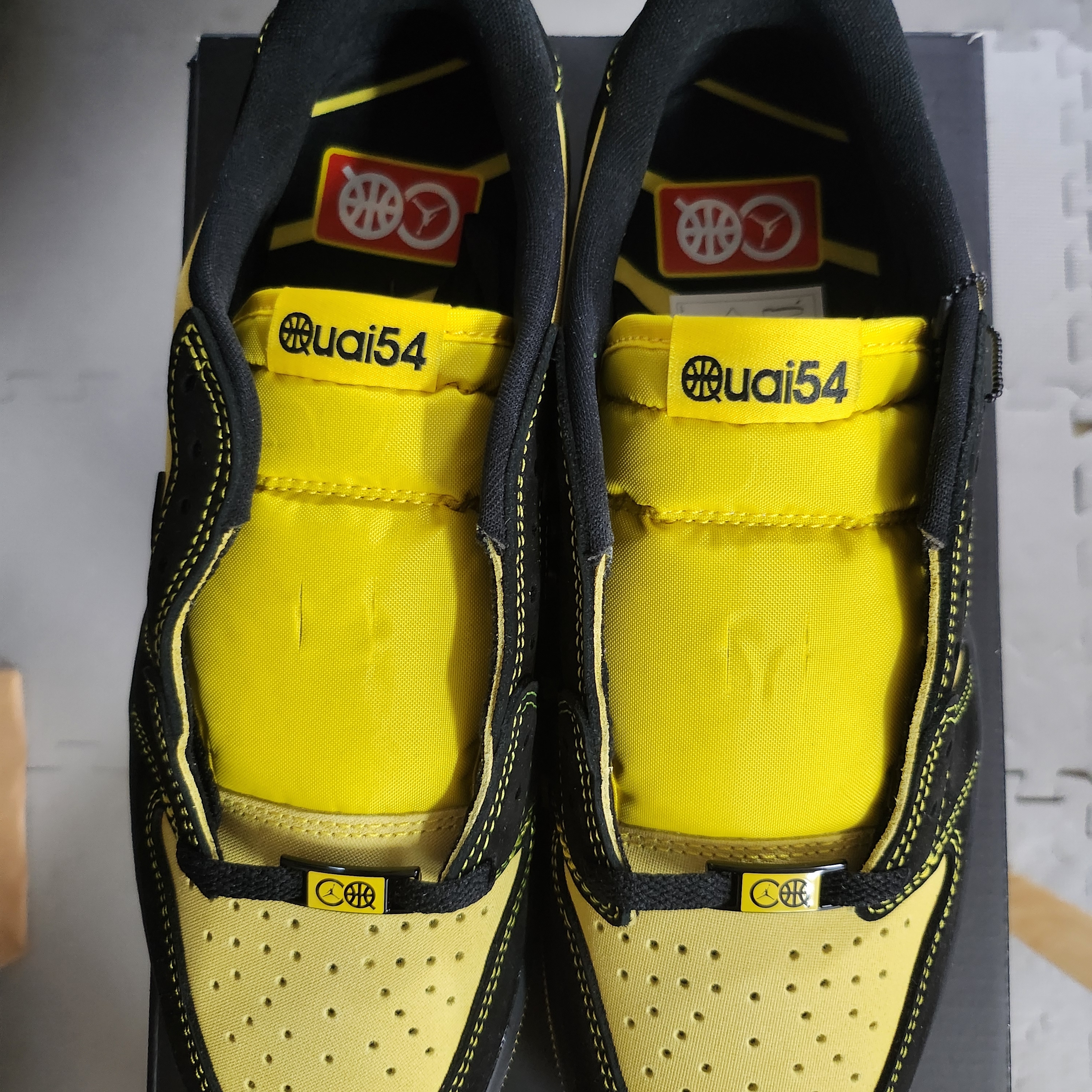 Jordan 1 Retro Low OG Quai 54 착용 스타일 - 2